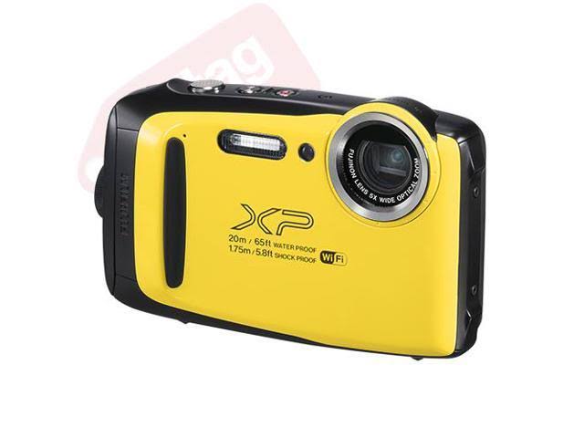 Fujifilm FinePix XP135 16.4MP Digital Camera Dark Silver Full-HD Wi-Fi Bluetooth