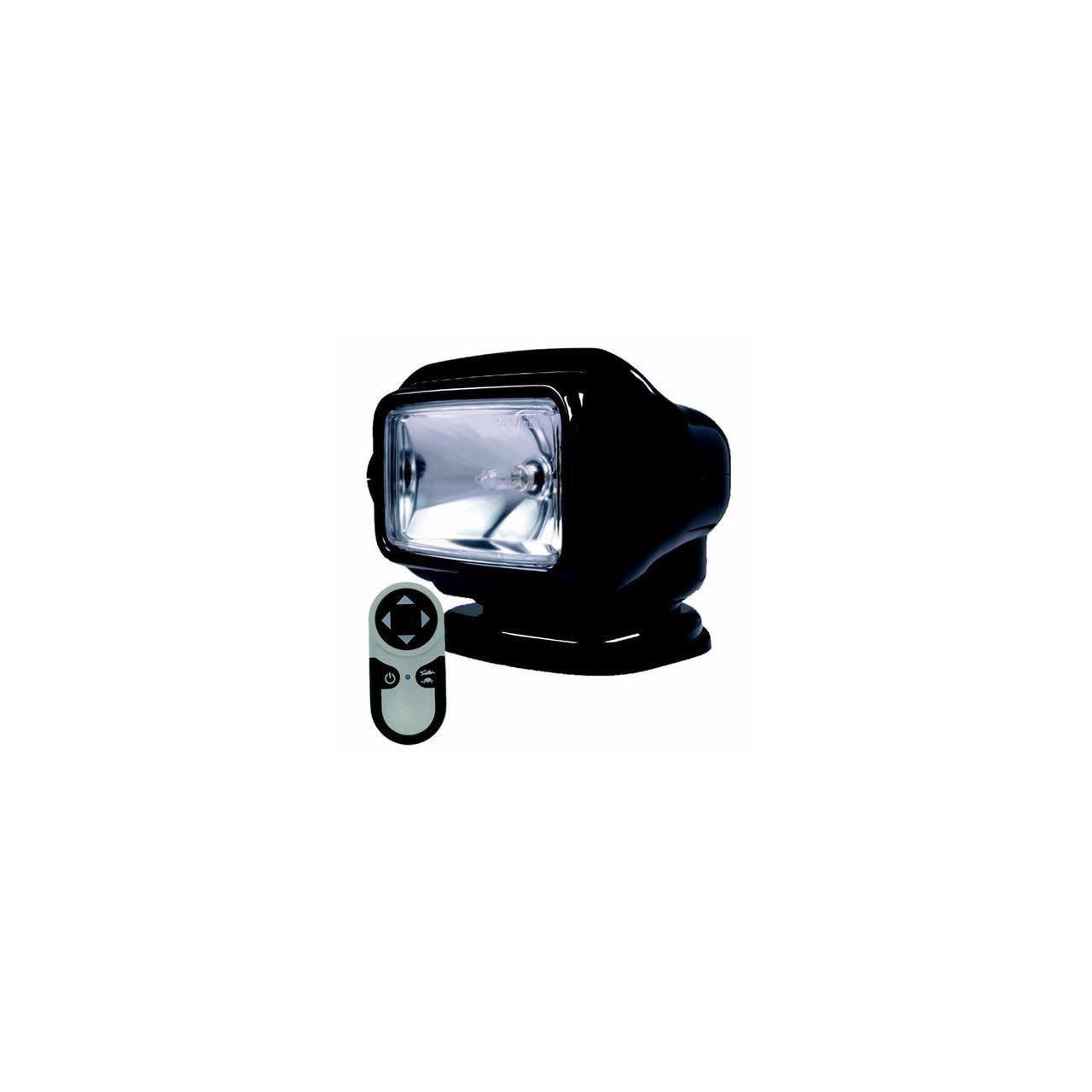 Golight Stryker Searchlight w-Wireless Handheld Remote - Magnetic Base - Black