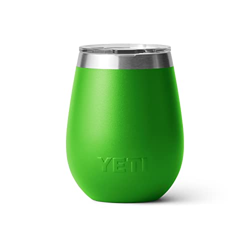 YETI Rambler 10 oz Wine Tumbler, Vacuum Insulated, Stainless Steel with MagSlider Lid, Navy