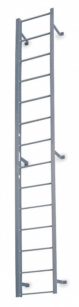 Cotterman F10S C1 Fixed Ladder, 9 ft. 3 in H,steel