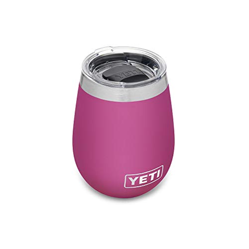 YETI Rambler 10 oz Wine Tumbler, Vacuum Insulated, Stainless Steel with MagSlider Lid, Navy