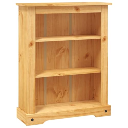 Narrow Bookshelf Book Shelf Dresser Shelves for Bedroom - 5-Tier Bookcase Mexican Pine Corona Range 31.9
