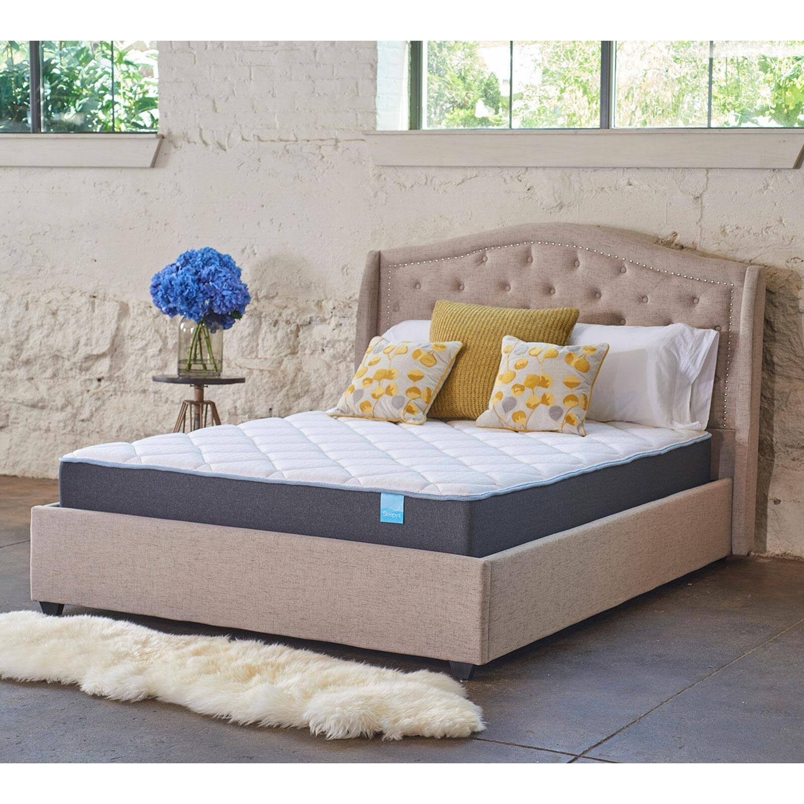Sleepy&s King 10 inch Medium Quilted Gel Foam Mattress