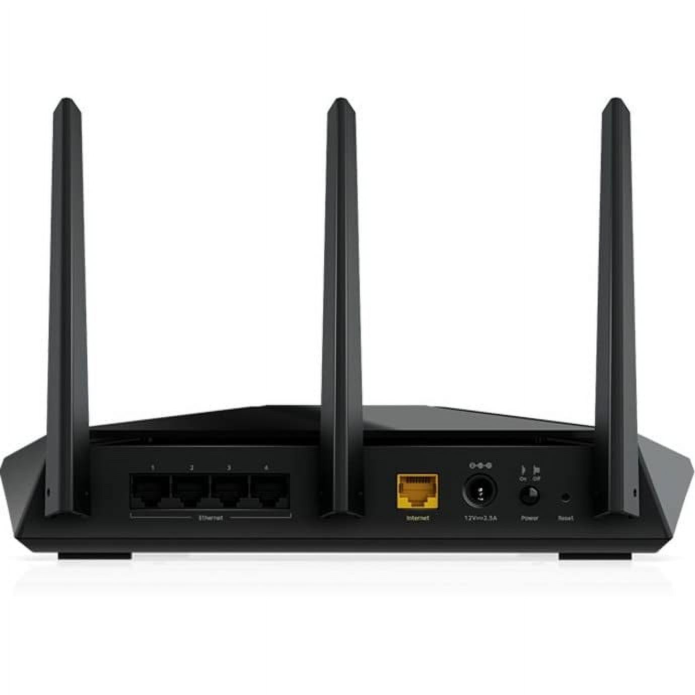 NETGEAR Nighthawk WiFi 6 Router (RAX30) 5-Stream Dual-Band Gigabit Router, AX2400 Wireless Speed (Up to 2.4 Gbps), Coverage Up to 2,000 sq.ft. and 20 Devices
