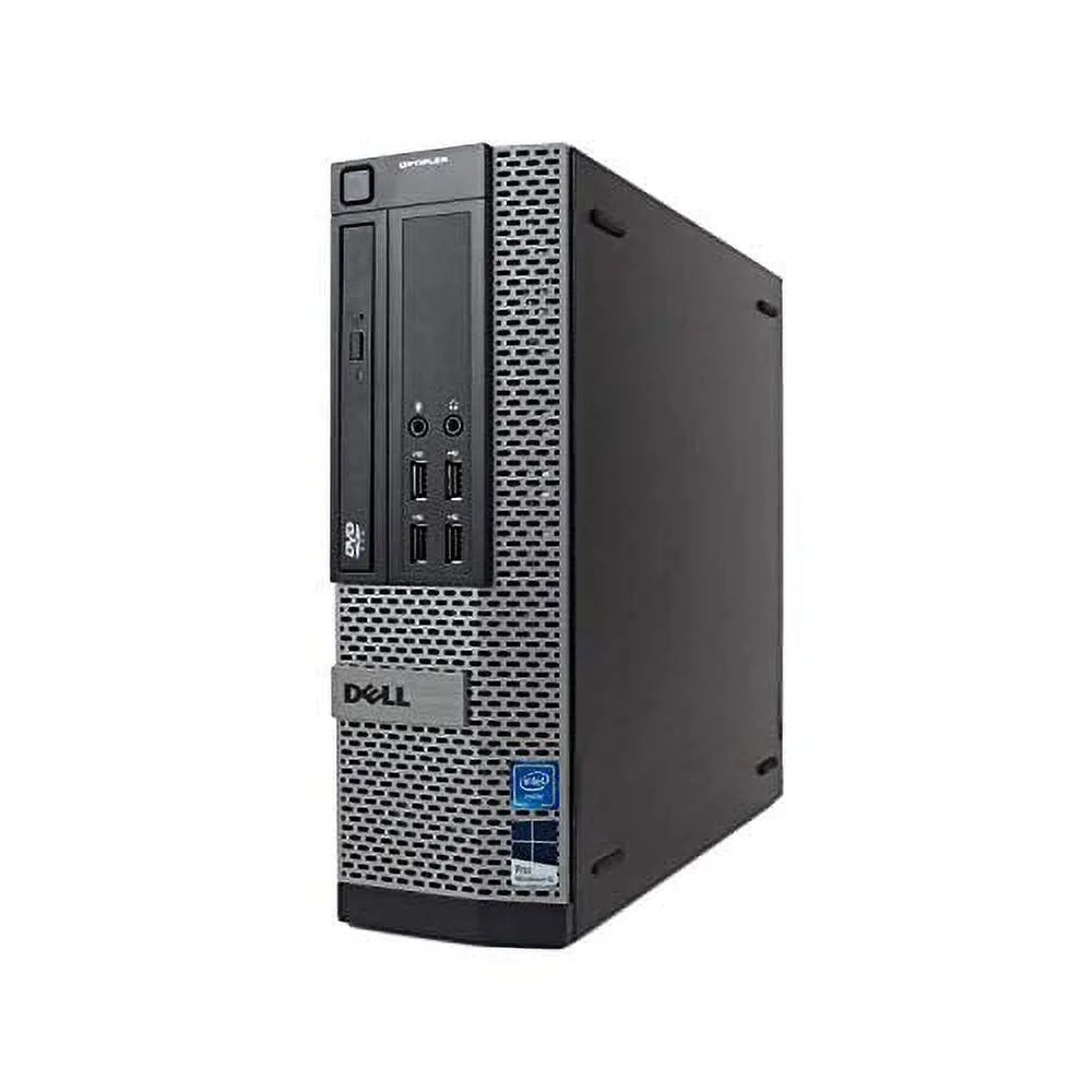 Restored Dell Optiplex 7010 Desktop Computer - Intel Core i7 3.8GHz, 16GB DDR3, New 1TB SSD, Windows 10 Pro 64-Bit, WiFi, USB 3.0, DVDRW, 2X Display Port (Refurbished)