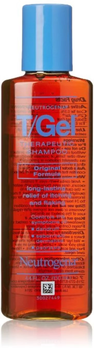 2 Pack - Neutrogena T/Gel Therapeutic Shampoo Original Formula 4.40 oz - Curated Treasures Market