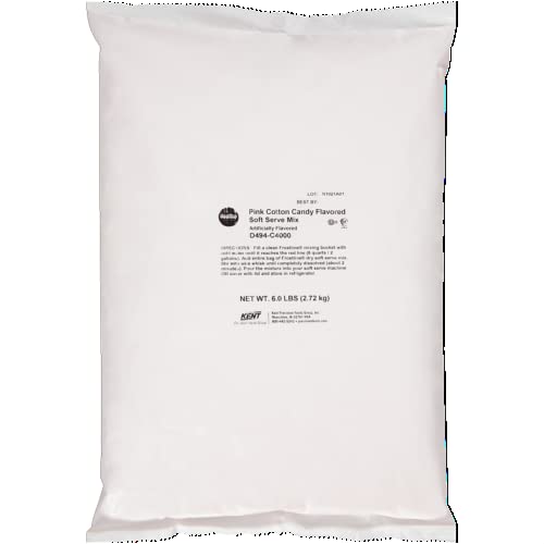 Frostline Salted Caramel Soft Serve Ice Cream Mix, Lactose & Gluten Free - Just Add Water, Dairy, or Dairy Free Alternative, Use with Blender, Countertop Ice Cream Maker, Soft Serve Machine - 6 lb Bag