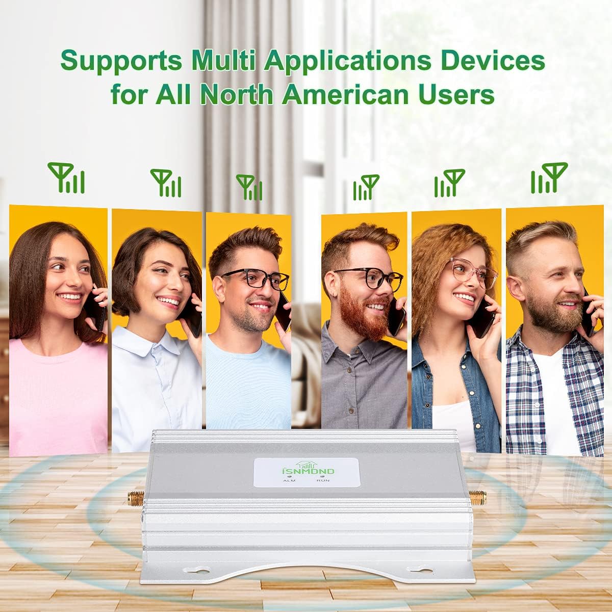 AT&T Cell Phone Signal Booster ATT Signal Booster T-Mobile 5G 4G LTE Band12/17 Signal Booster for Cell Phone AT&T Cell Signal Booster Amplifier Repeater ATT Cell Booster for Home Yagi Antennas Kits