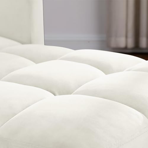 Sofa Bed,3-in-1 Sleeper Sofa Couch with Pull Out Bed, Adjustable Lounge Sofa Sleeper Chair, Sofa Bed Couch with Pillow, Convertible Recliner Sofa Home Sofa Living Room, Gray