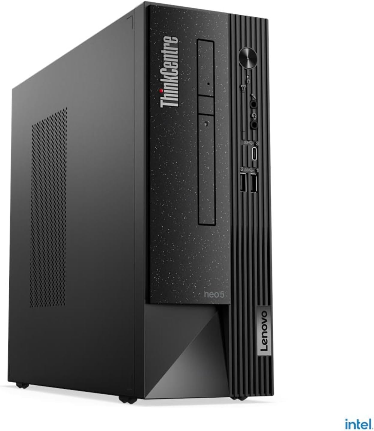 Lenovo ThinkCentre neo 50s Gen 4 SFF Small Form Factor Desktop (2023) | Core i5-13400 - 256GB SSD Hard Drive - 16GB RAM | 10 cores @ 4.6 GHz Win 11 Pro Black