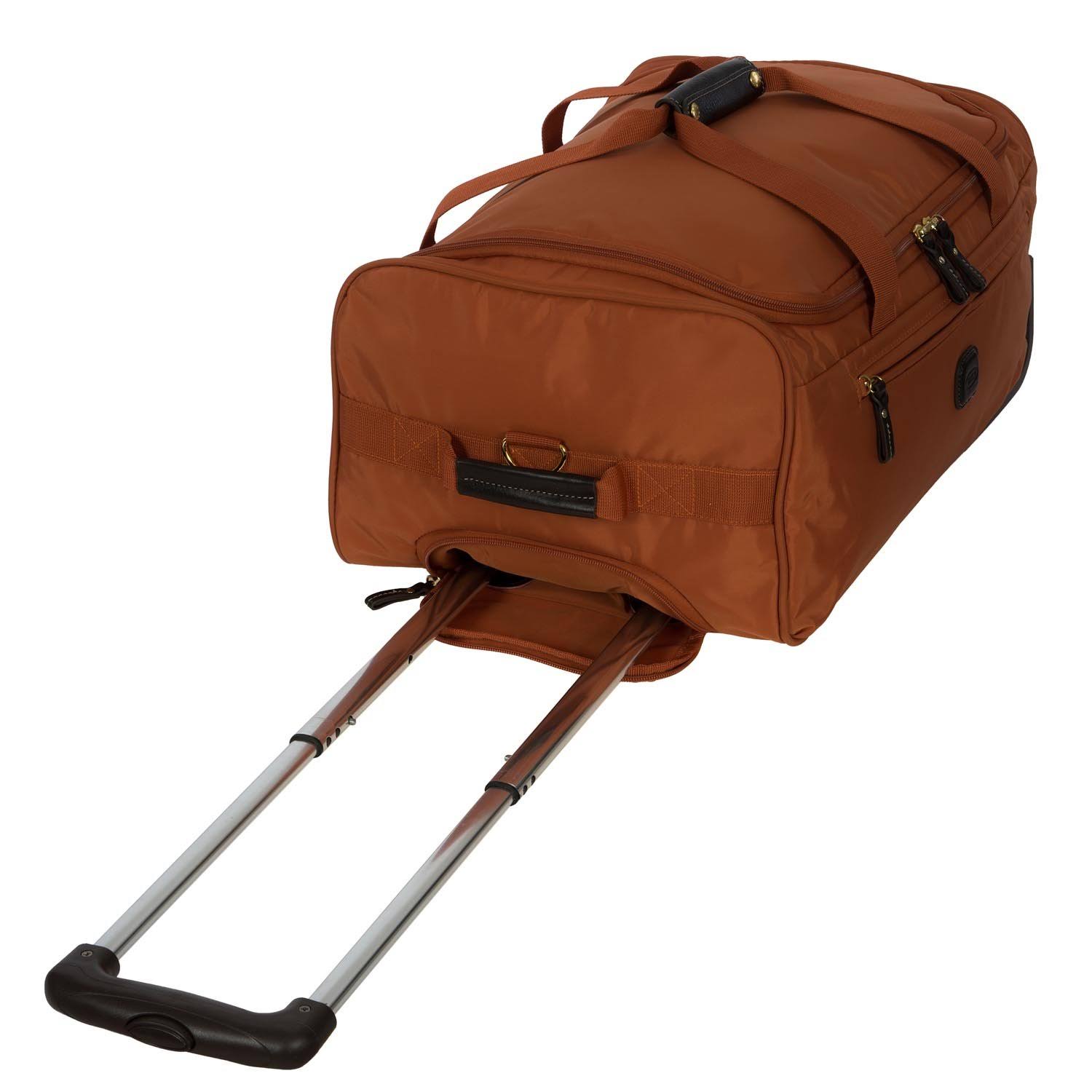 Bric&s Luggage X-Bag 21-Inch Carry-On Rolling Duffel (Tangerine)