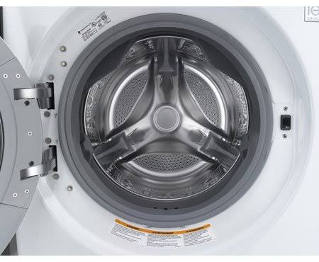 LG WM3470HWA TurboWash 4.0 Cu. ft. White Stackable with Steam Cycle Front Load Washer - Energy Star