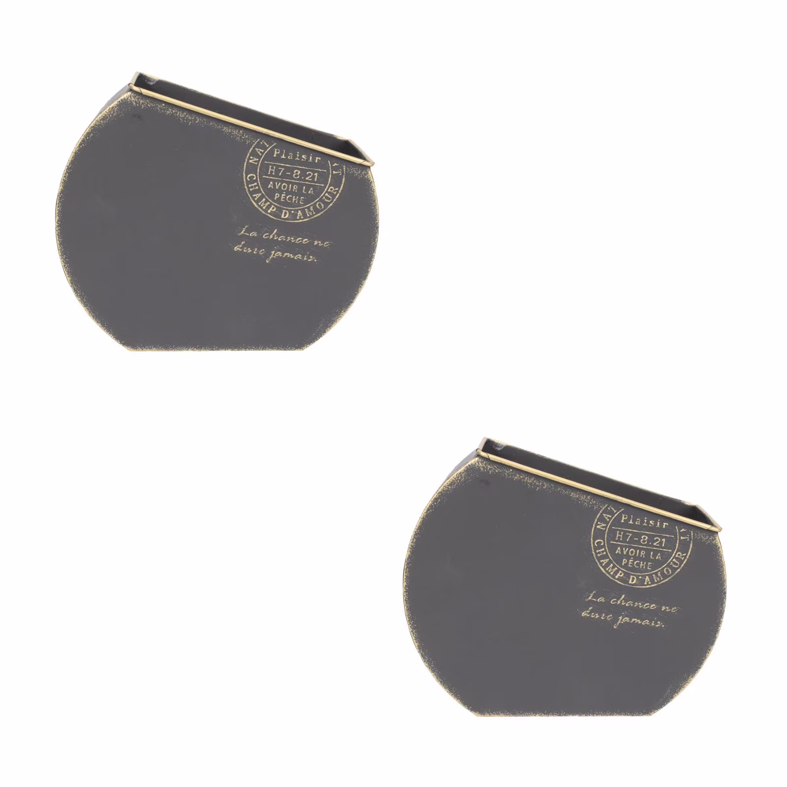 2pcs Flower Pot Counter-top Flower Planter Flower Holder Flower Pot Flower Ornament