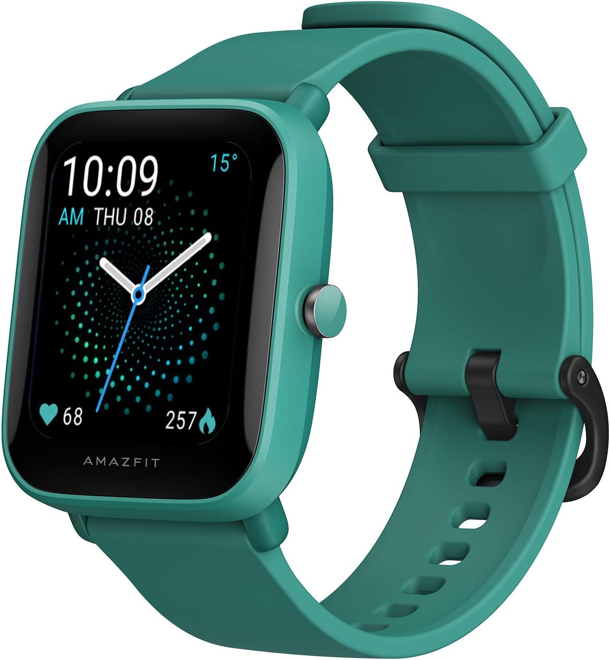 Amazfit Bip U Pro Smart Watch with Alexa Built-In for Men Women, GPS Fitness Tracker with 60+ Sport Modes, Blood Oxygen Heart Rate Sleep Monitor, 5 ATM Water Resistant, for iPhone Android(Green)
