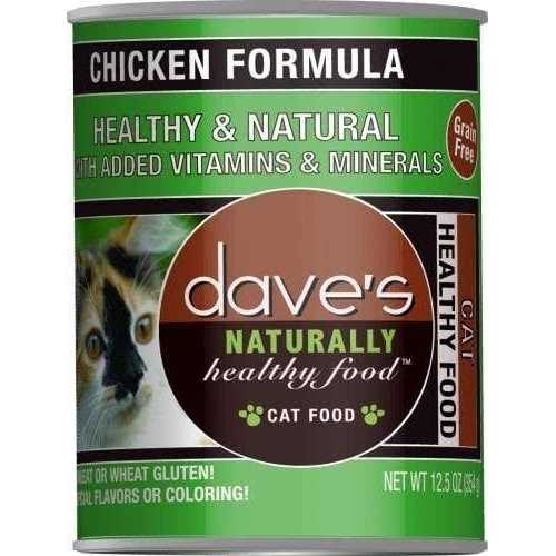 Dave's Food Naturally Healthy Chicken Formula Canned Cat - Pet Supplies online store