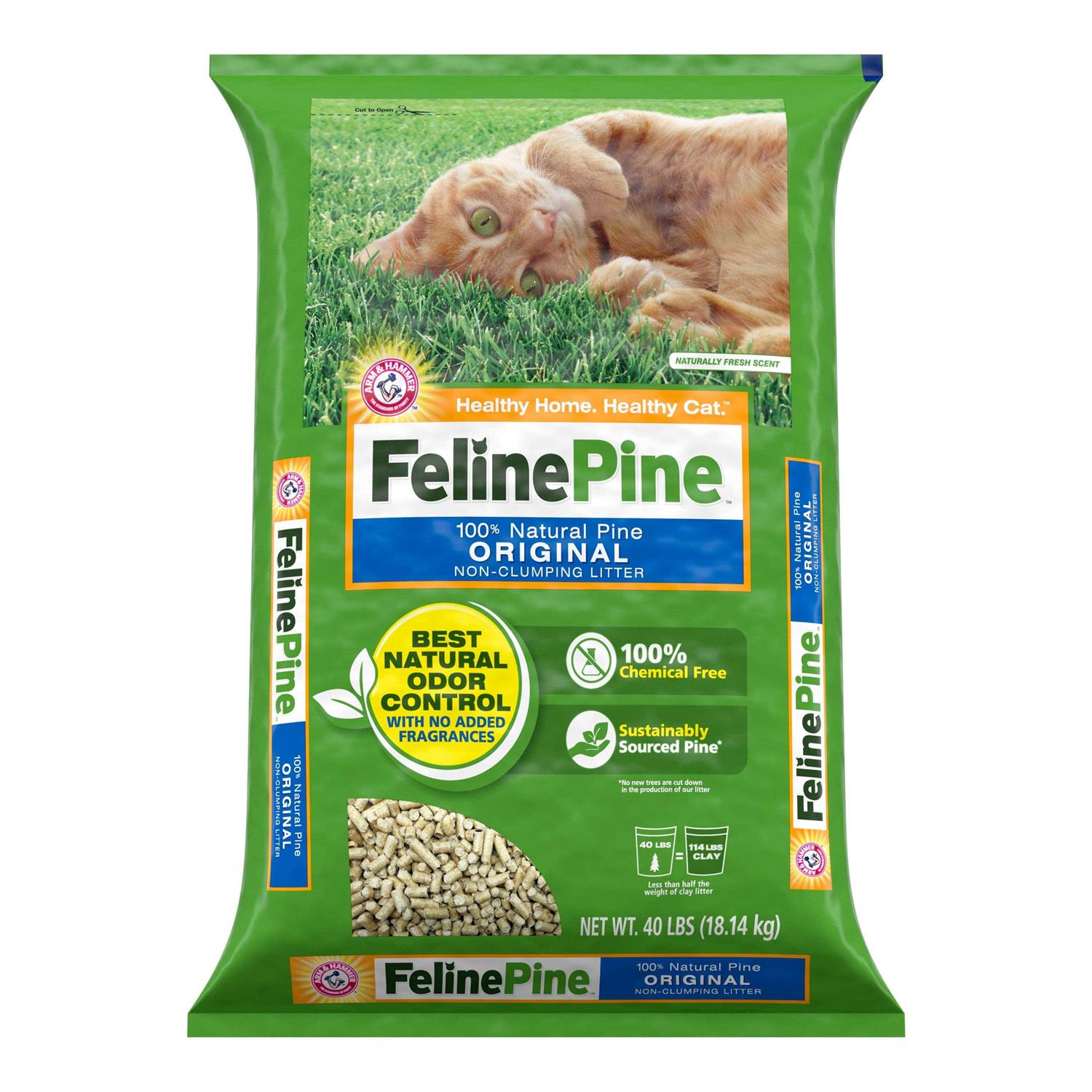 Feline Pine Cat Litter Original - Pet Supplies online store