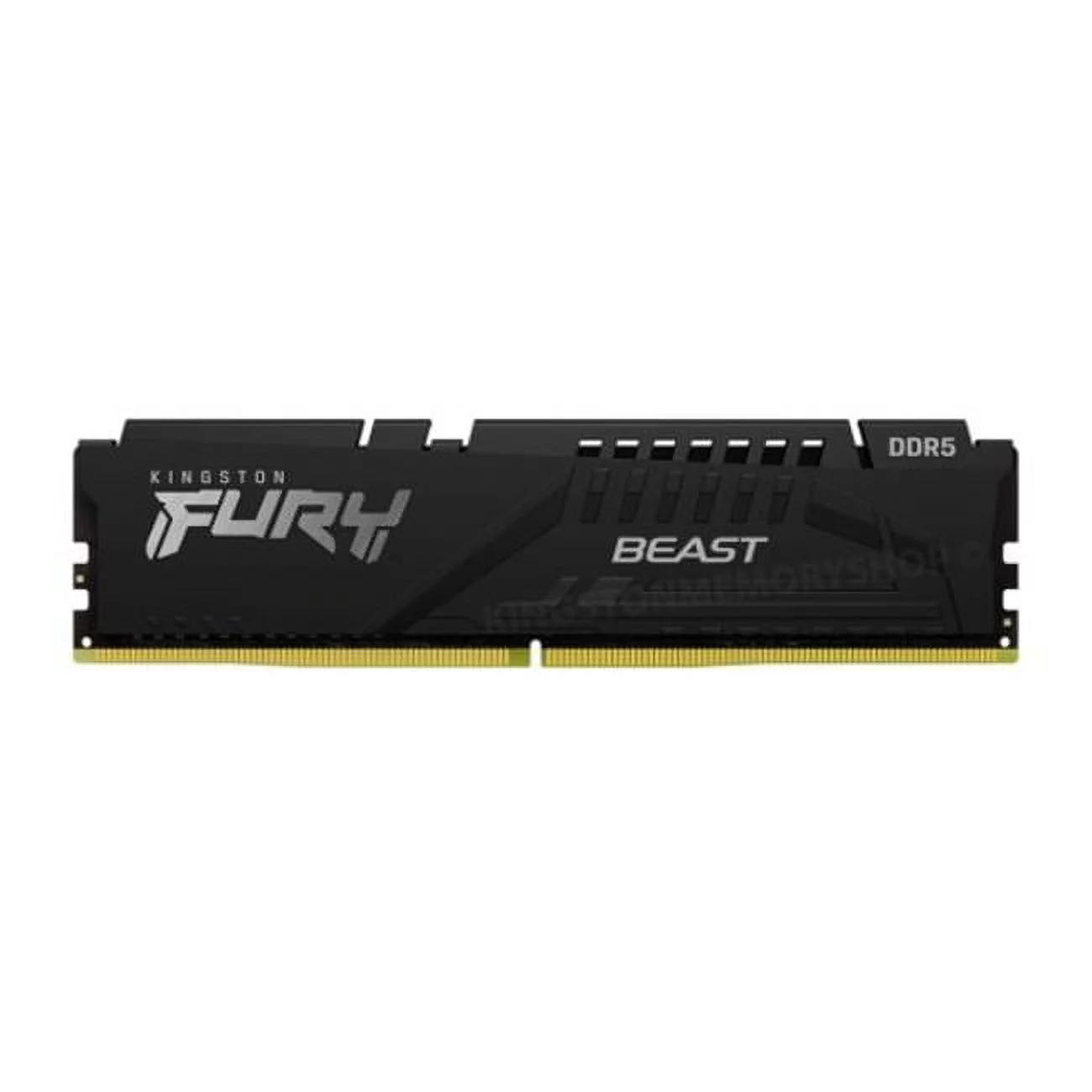 Kingston KF552C40BB-16 16GB 5200MHz DDR5 CL40 DIMM FURY Beast RAM Module, Black