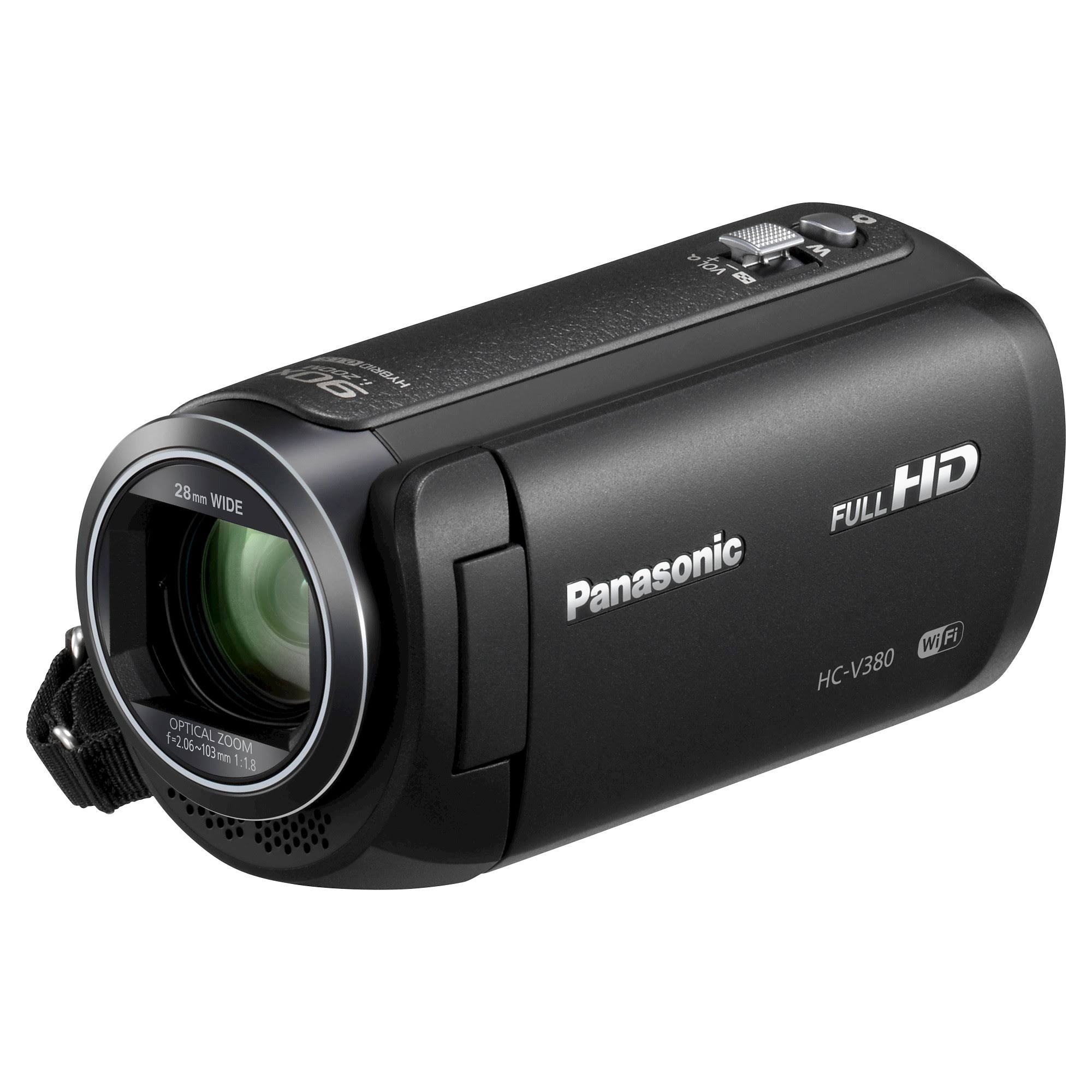 Panasonic HC-V380 2.51 MP Camcorder - 1080p