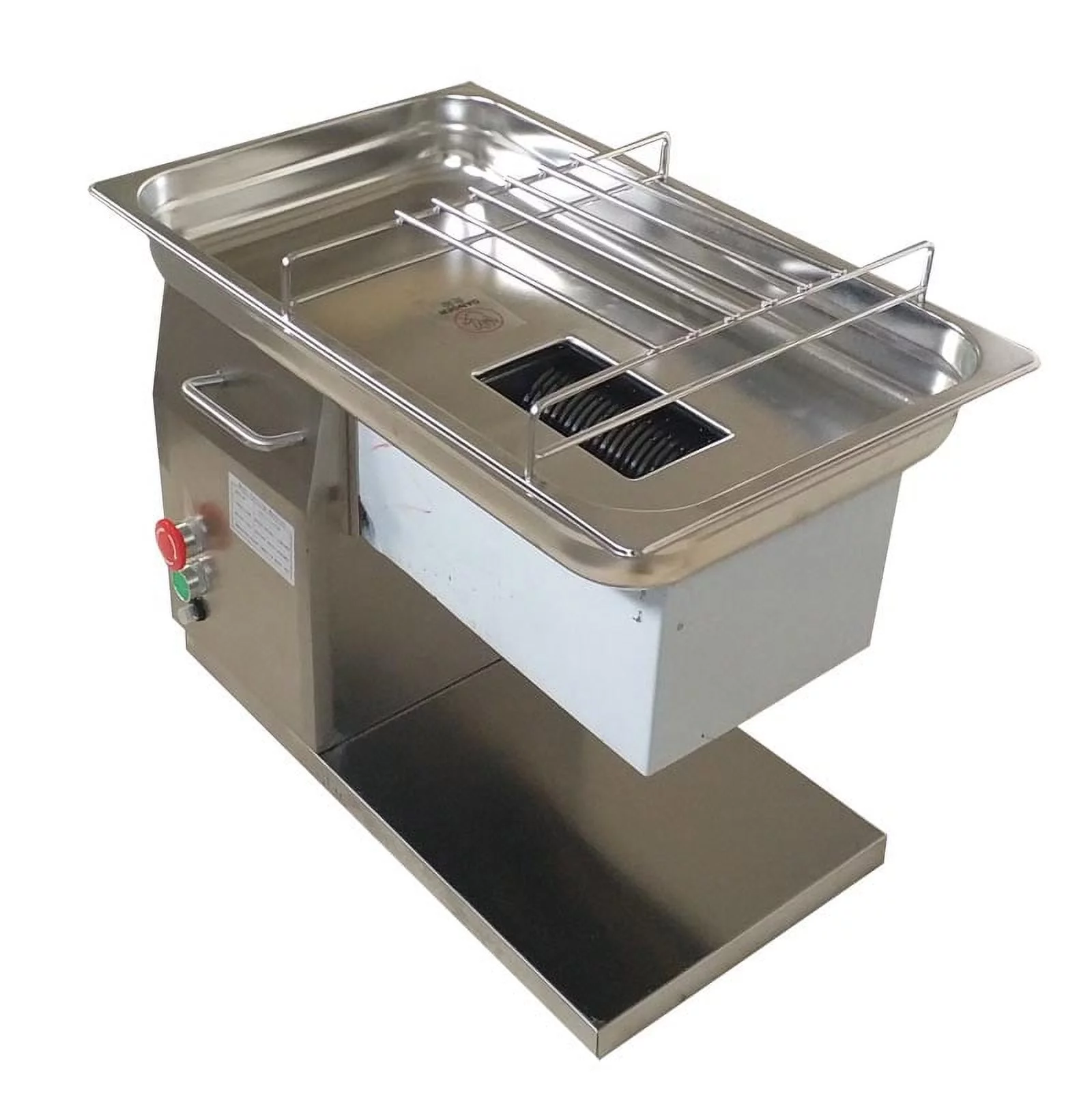 TECHTONGDA Commercial Electric Meat Cutting Machine Slicer Cutter Steak Beef Pork Cuts QH 3mm Blade