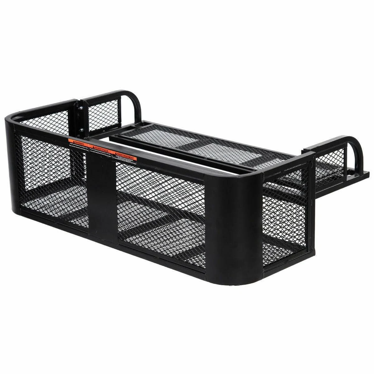Apontus ATV UTV Universal Rear Drop Basket Rack Steel Cargo Hunting