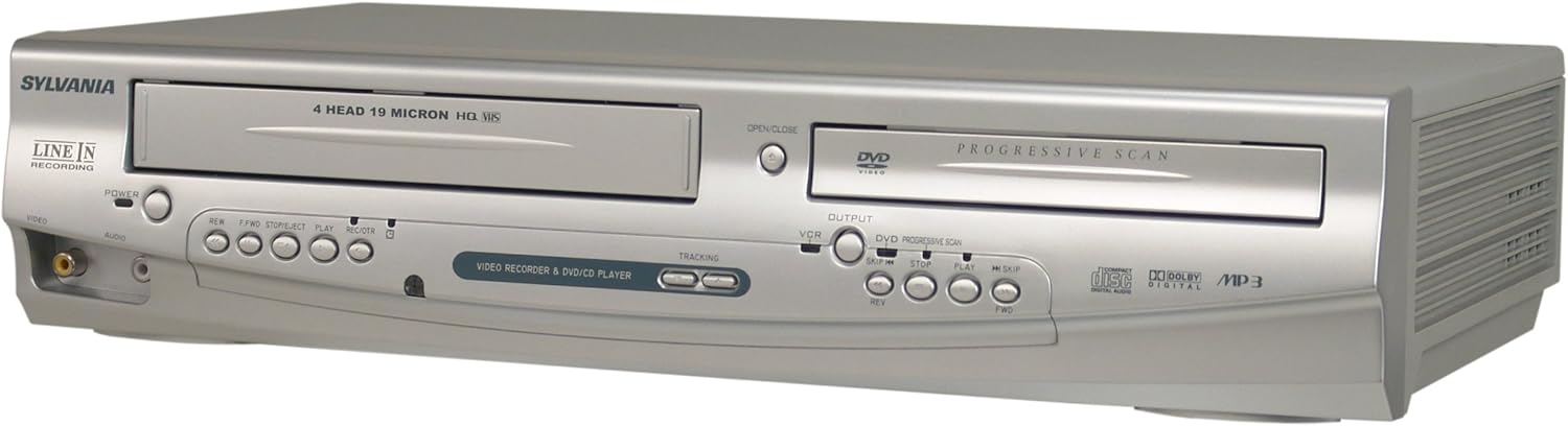 Sylvania DV220SL8 Tunerless Dual Deck DVD Player/VCR Combo