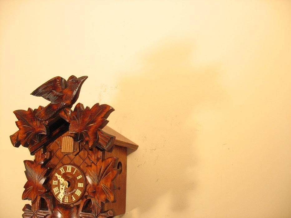 Sternreiter German Hand Carved Cuckoo Clock with One-Day Movement 1200