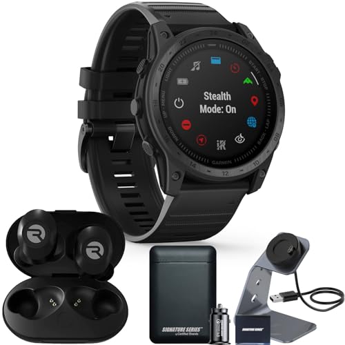 Garmin tactix 7 Pro Edition Tactical GPS Watch w/Raycon Everyday Earbuds and Signature Power Bundle
