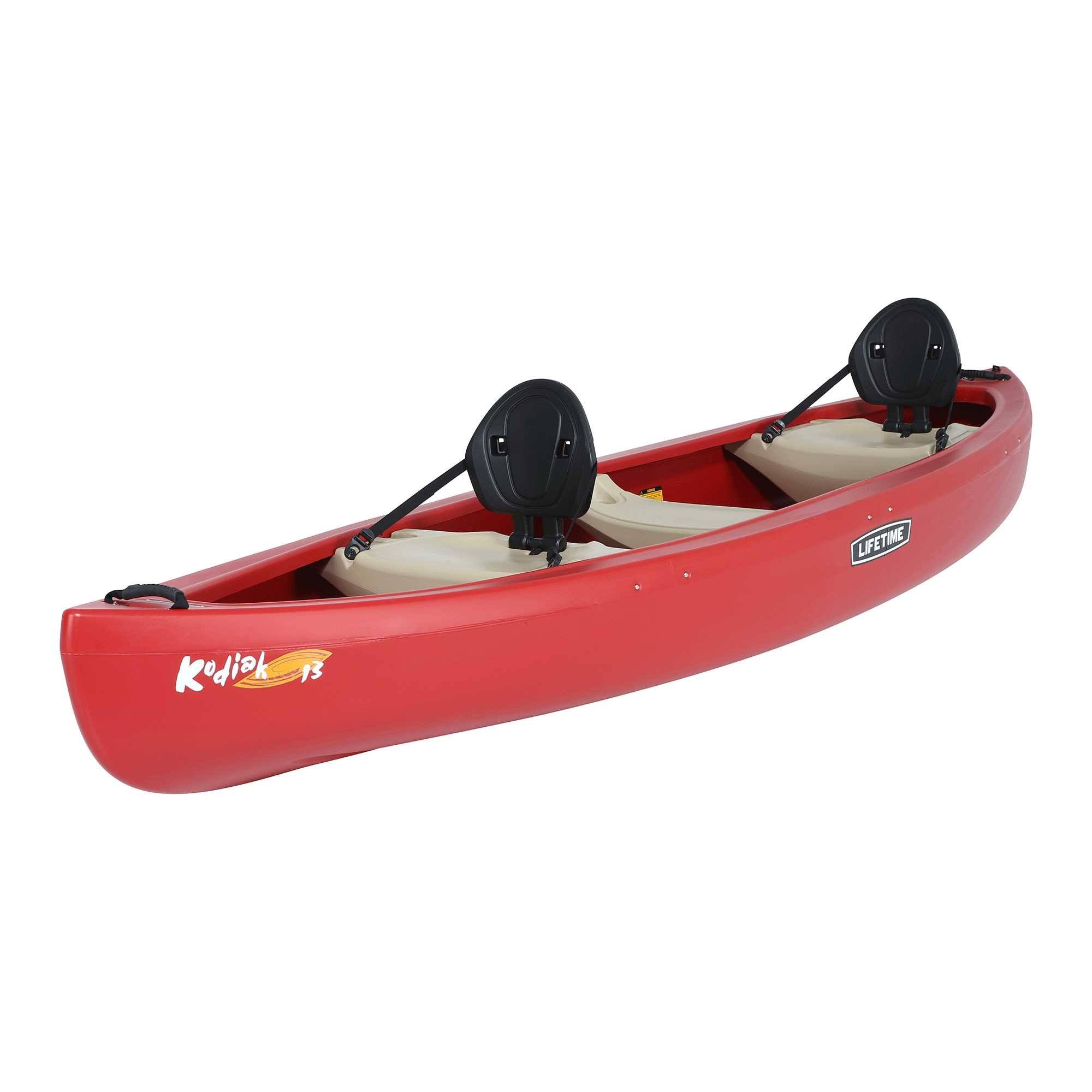 Lifetime Kodiak Red Canoe