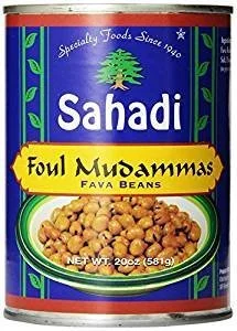 Sahadi A Tradition Of Quality Fava Beans 20.5 Oz. Pack Of 12.