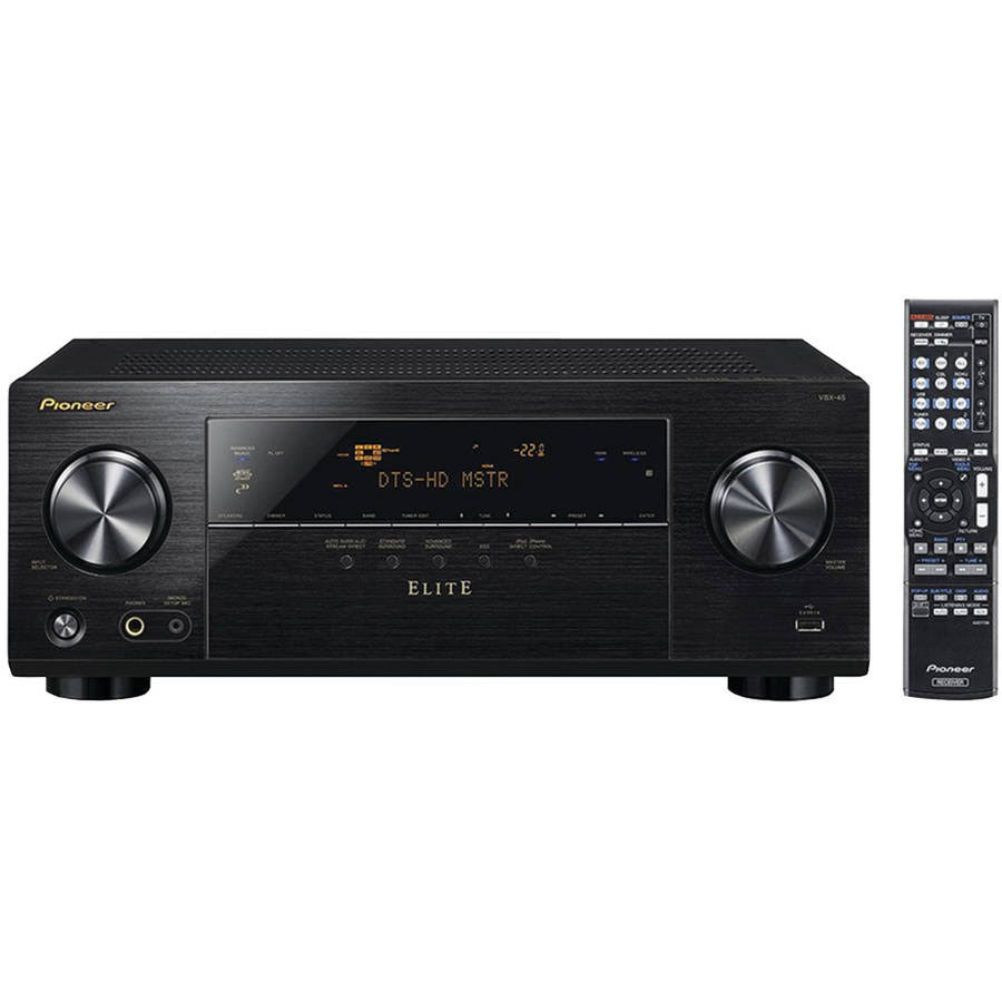 Pioneer Elite VSX-45 5.2 Channel AV Network Receiver - 400W Total - Black