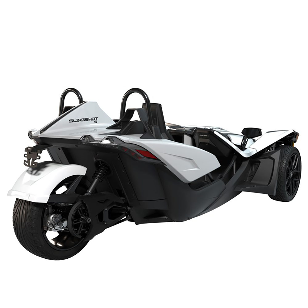 Slingshot 2883847-599 Polaris White Lightning Rear 305mm Fender 2020-2021 SL R GT