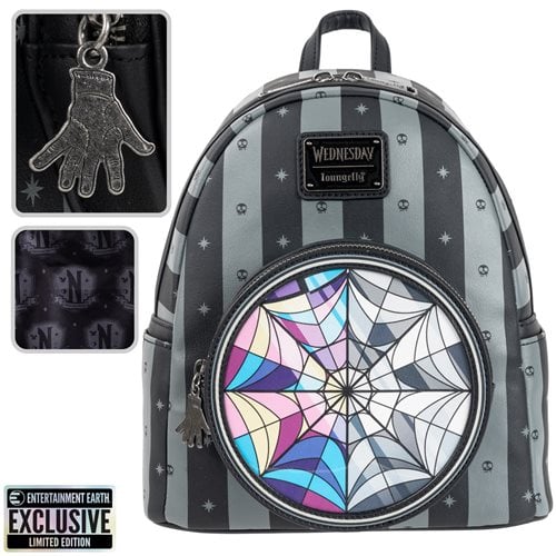 Wednesday Addams(Jenna Ortega) Nevermore Academy Loungefly Mini-Backpack