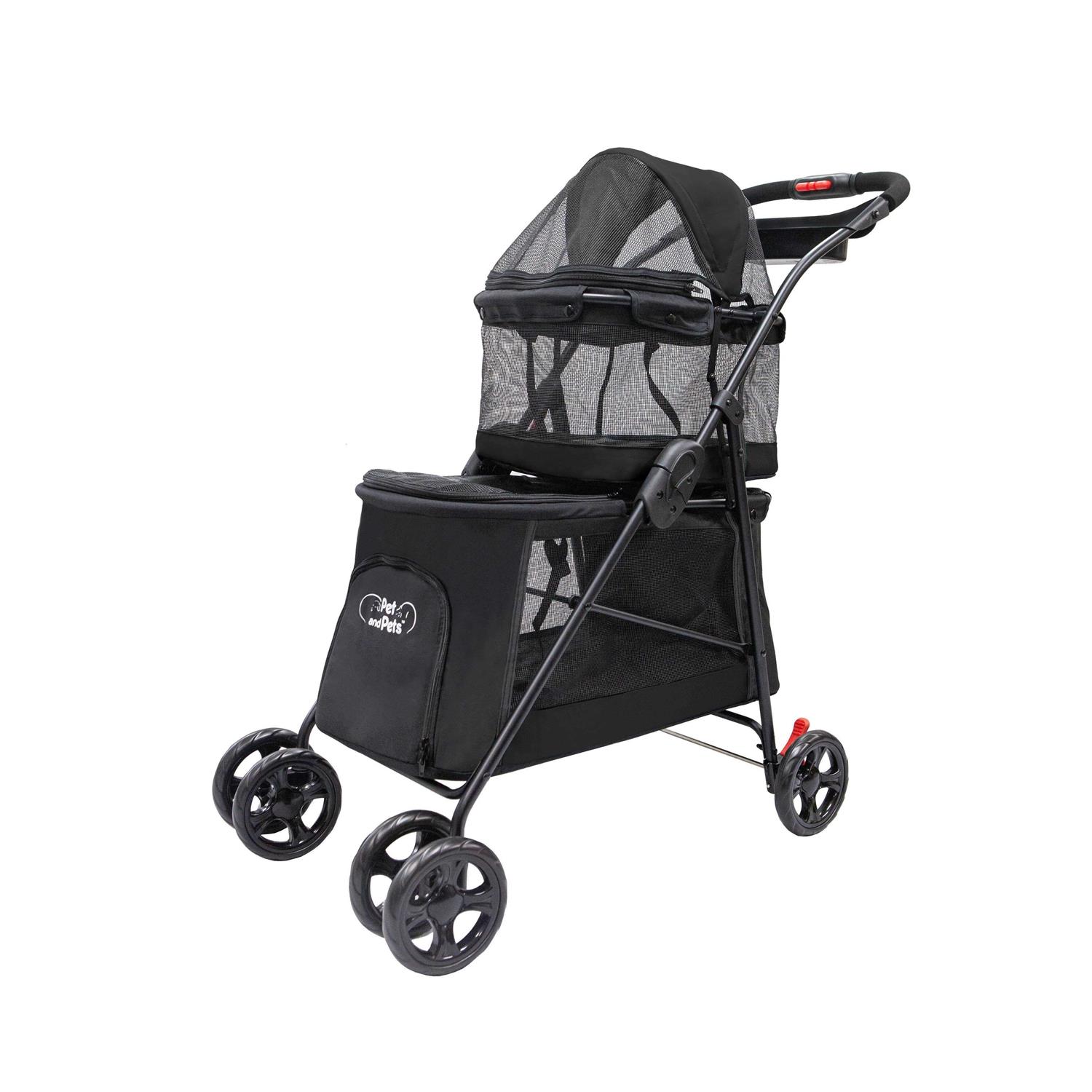 Petique Double Decker Pet Stroller - Pet Supplies online store