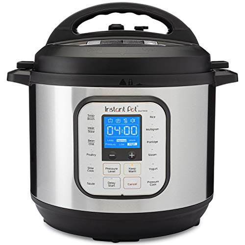 Instant Stainless Steel Duo Nova 7 In 1 Programmable Outer Lid Automatic pressure cooker