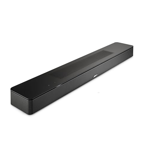 Bose Smart Dolby Atmos Soundbar, Bluetooth Soundbar Speaker with Voice Control and Amazon Alexa Built-in, Works with Google Assistant Capabilities, Black