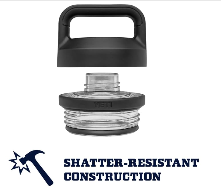 YETI Rambler 18 oz Bottle, Vacuum Insulated, Stainless Steel with Chug Cap, Sandstone Pink