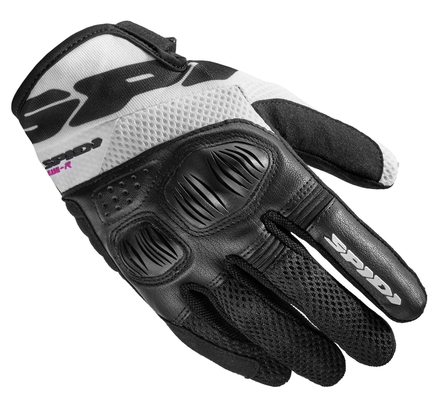 Spidi Flash-R Evo Lady Gloves Black-White Xs