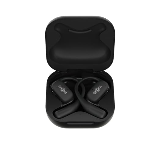 SHOKZ OpenFit Open Ear True Wireless Bone Conduction Earbuds - Black