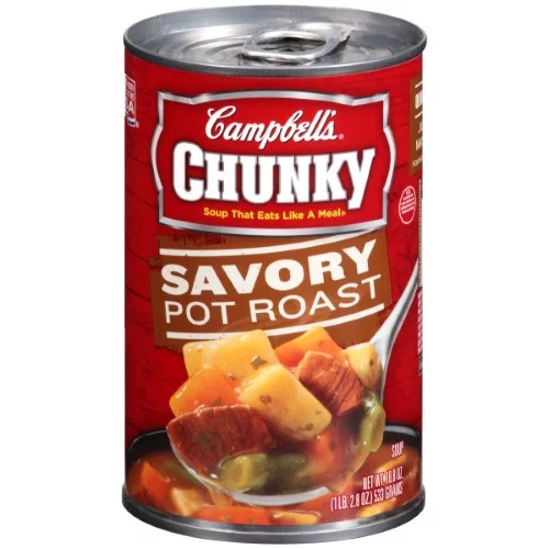 Campbell's Chunky Savory Pot Roast Soup (Pack of 12)