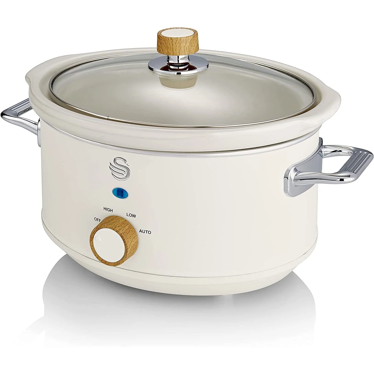 Nordic 3.7 qt. Slow Cooker - White