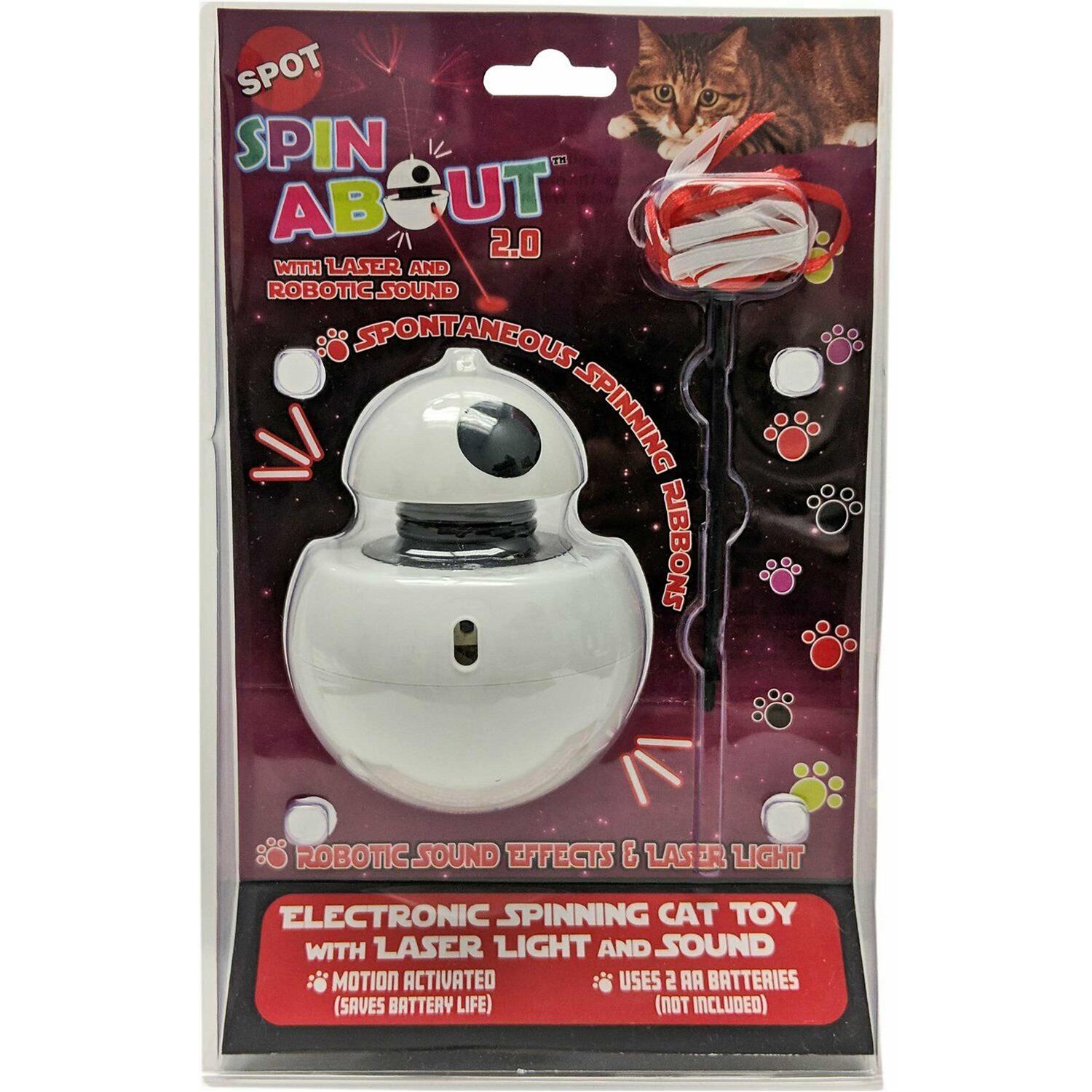 Spot Spin About 2.0 Laser Cat Toy with Sound - Pet Supplies online store