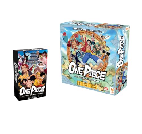 One Piece The Complete Journey | Board Game | from TOPI Games | Assemble Your Pirate Crew and Sail The High Seas with Luffy and The Strawhats | 2-8 Players | 30-45 Min | Ages 8+