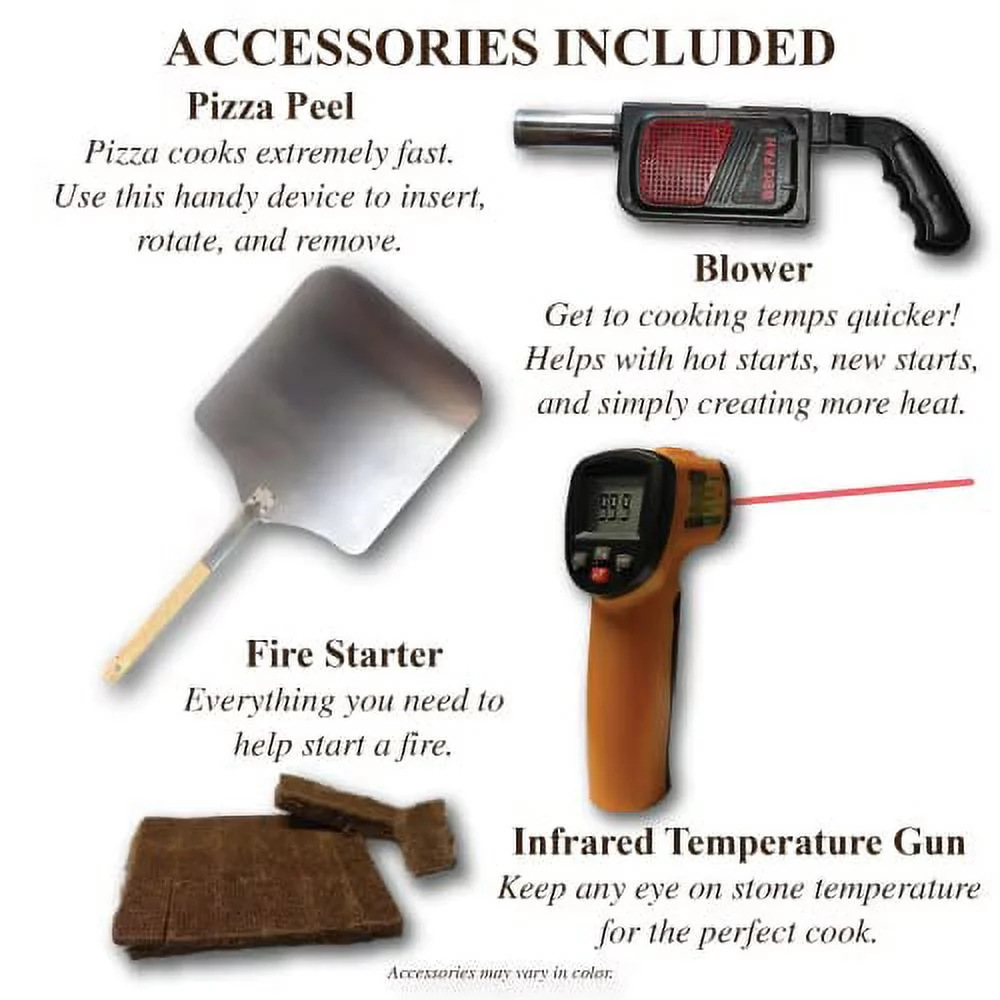 Pellethead Smokin' Po Boy Charcoal and Pellet Pizza Oven