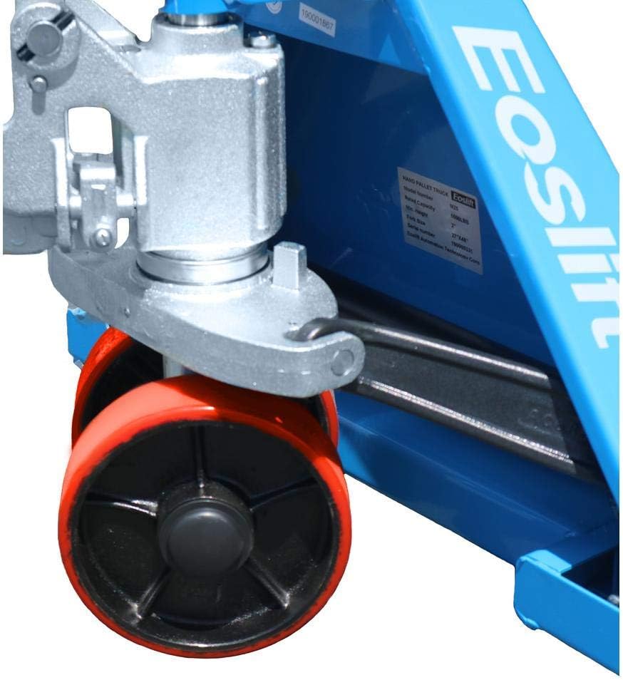 DAZONE Pallet Jack, M25 Heavy Duty Manual Pallet Truck 5500 lb. Hand Pallet Jack Lift 27