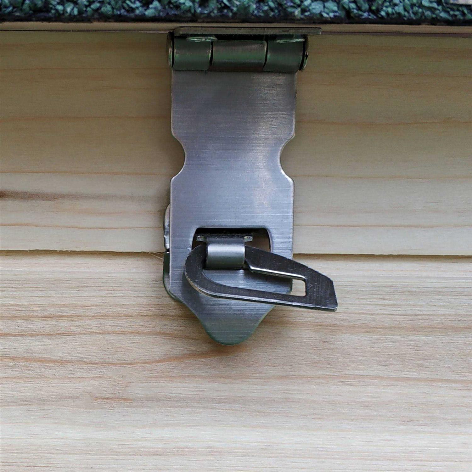 PawHut 77 Wooden Chicken Coop with Nesting Box Cute Outdoor Hen House with Removable Tray - Pet Supplies online store