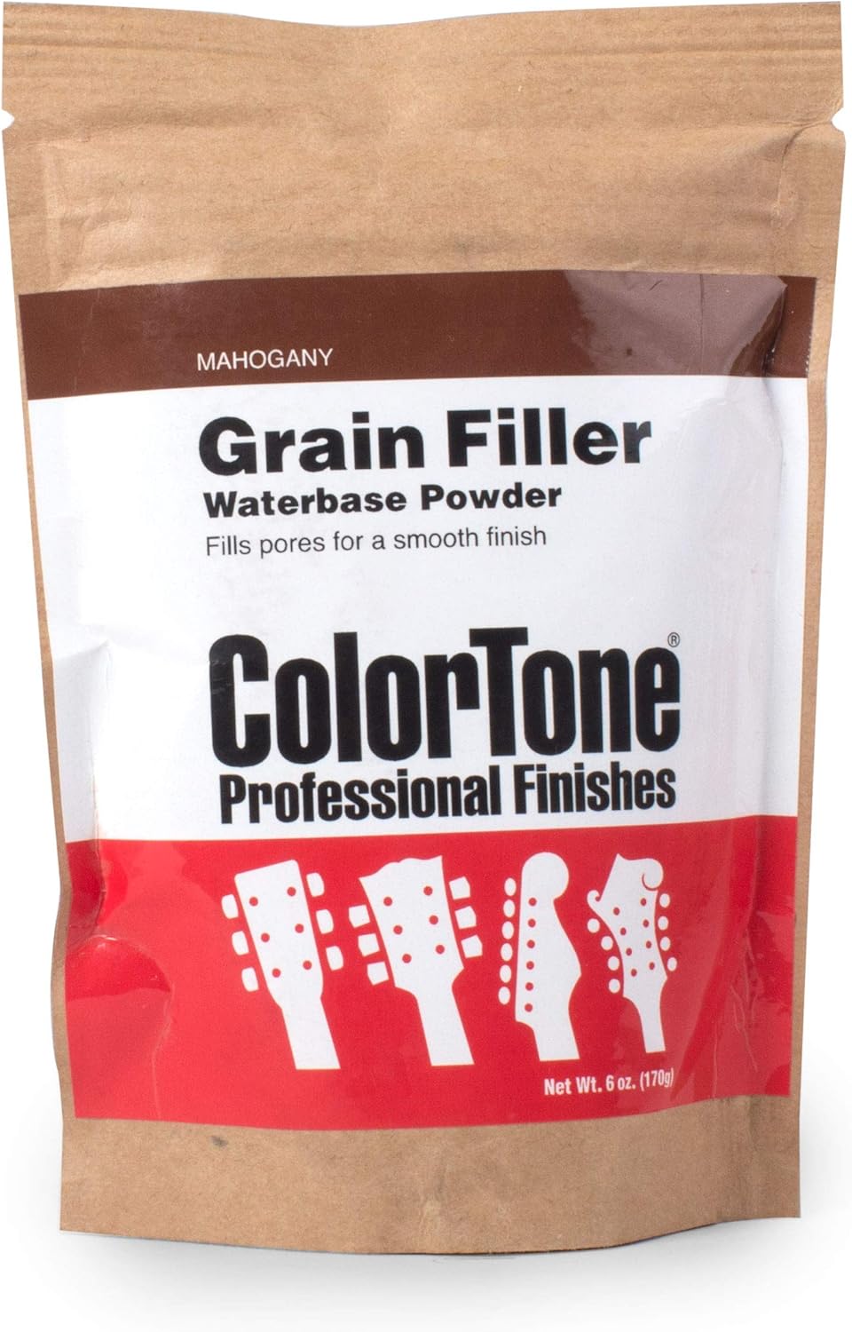 ColorTone Powdered Grain Filler, Mahogany