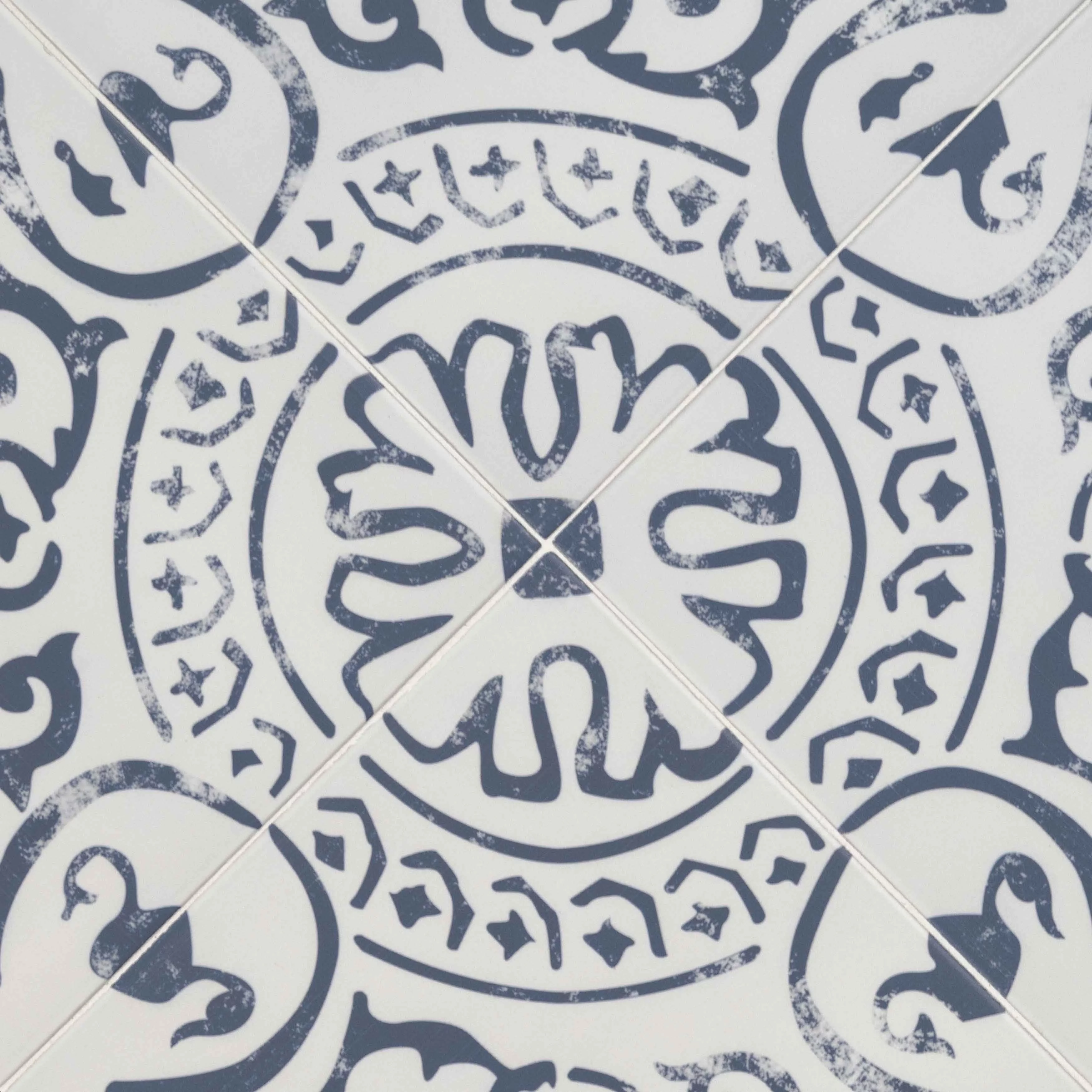 MSI Indigo 8 in. x 8 in. Glazed Porcelain Floor And Wall Tile