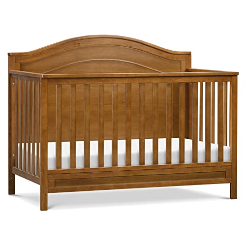 DaVinci Charlie 4-in-1 Convertible Crib in Grey, Greenguard Gold Certified