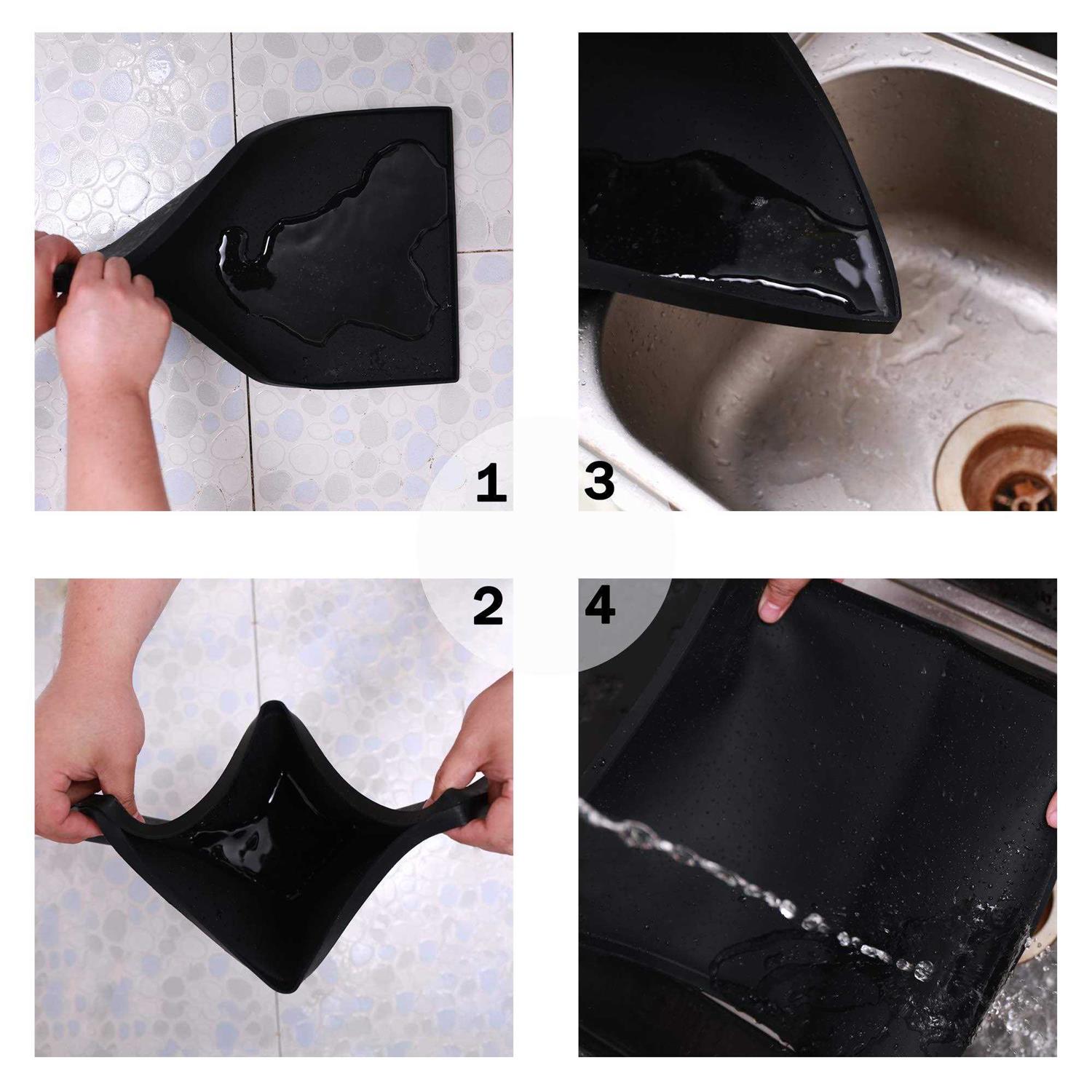 Hubulk Dog Feeding Mat,Silicone Pet Food and Water Bowl Placemat,Dishwasher - Pet Supplies online store