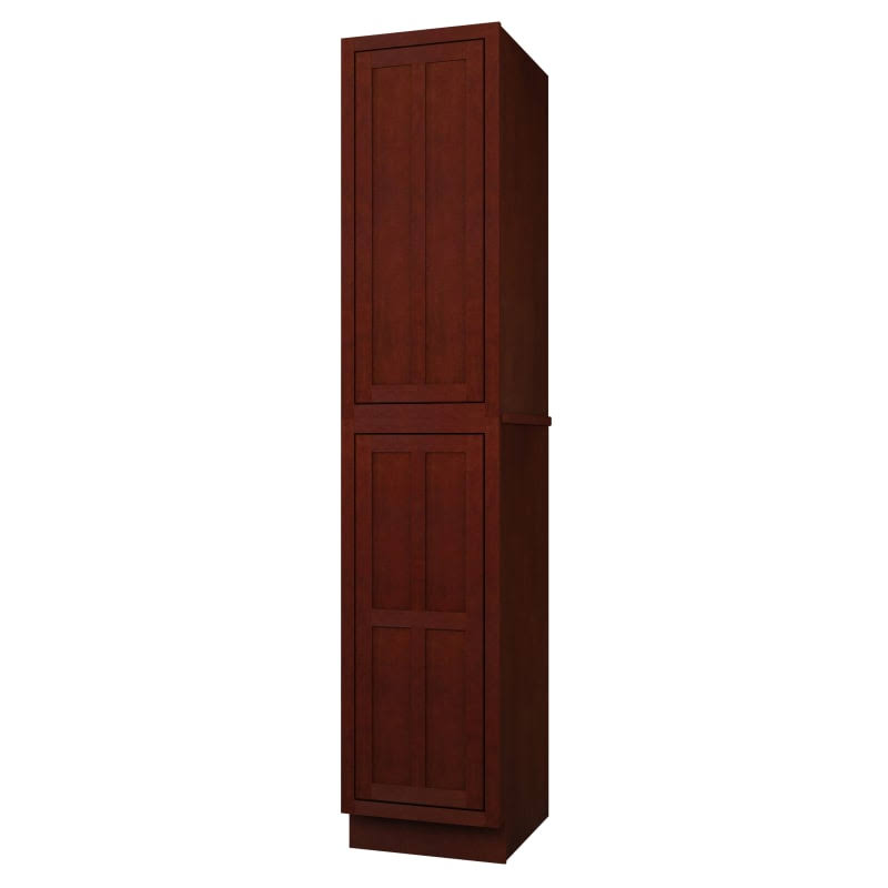 Sagehill Designs LDP1884 Lakewood 18x22 x 84x22 x 24x22 Wall Pantry Cabernet